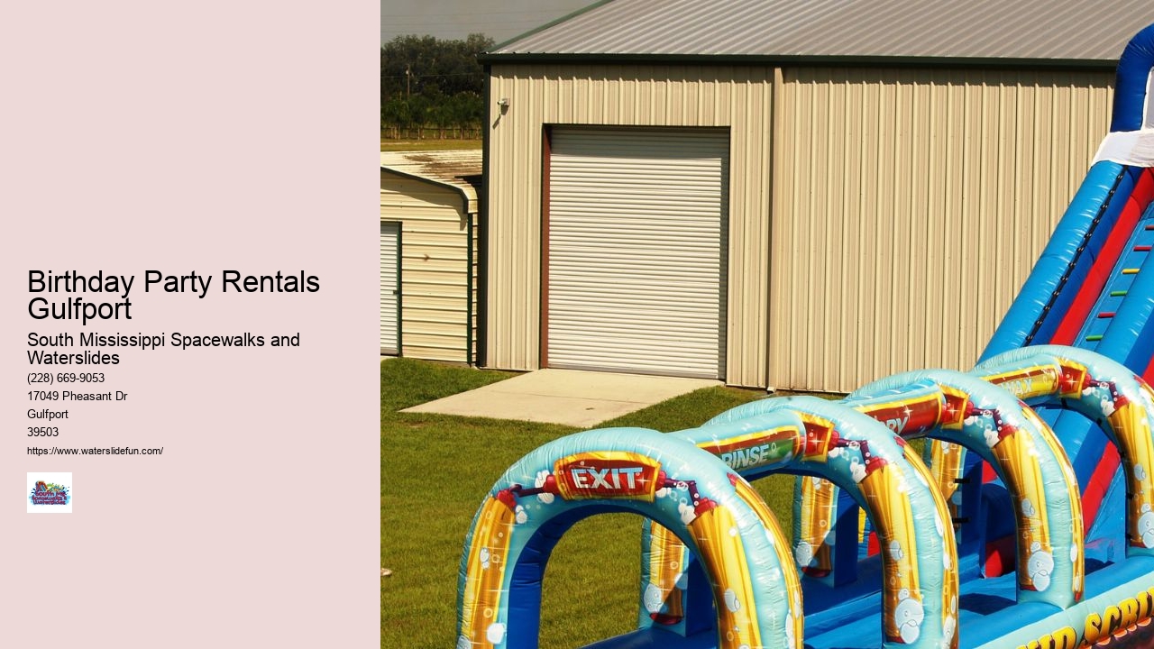 Inflatable Water Slides MS